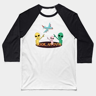 look, an ovni alien Baseball T-Shirt